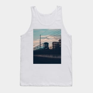 Sunset Train Tank Top